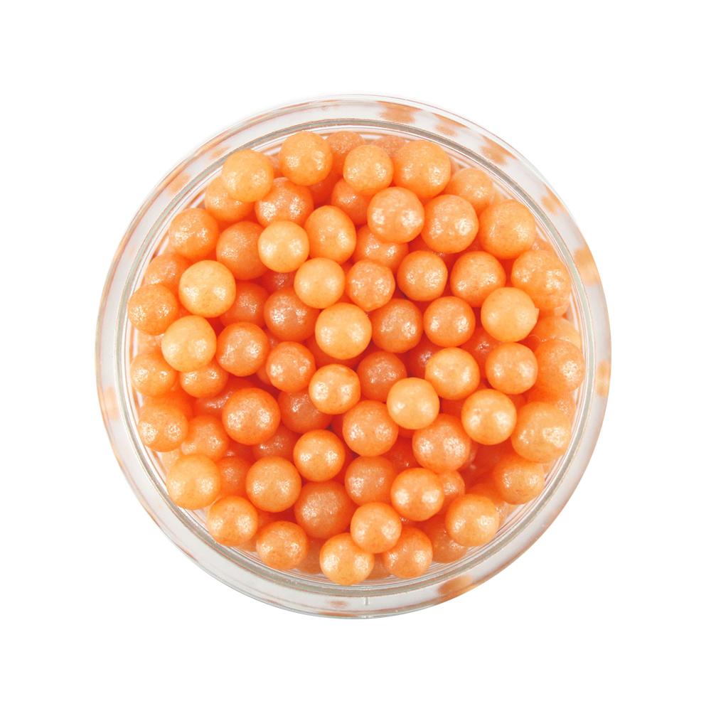 Orange Sugar Pearls