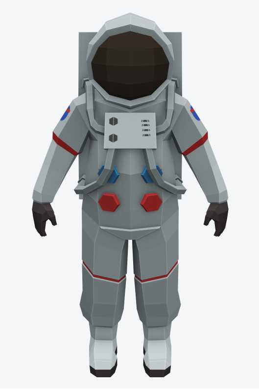 This is a video of astronaut